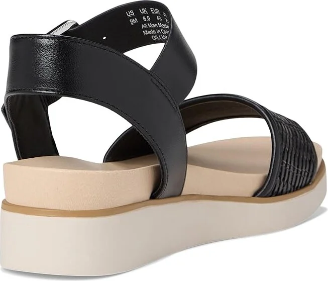 LifeStride Gillian2 Women's Sandals Black Faux Leather : 7.5 M (B) - Image 4