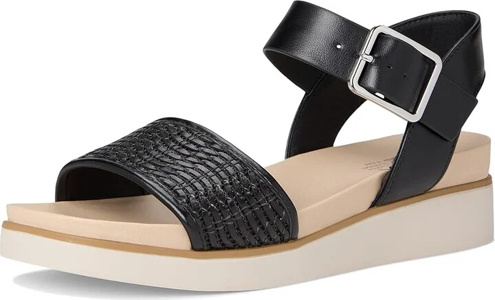 LifeStride Gillian2 Women's Sandals Black Faux Leather : 7.5 M (B) - Image 5
