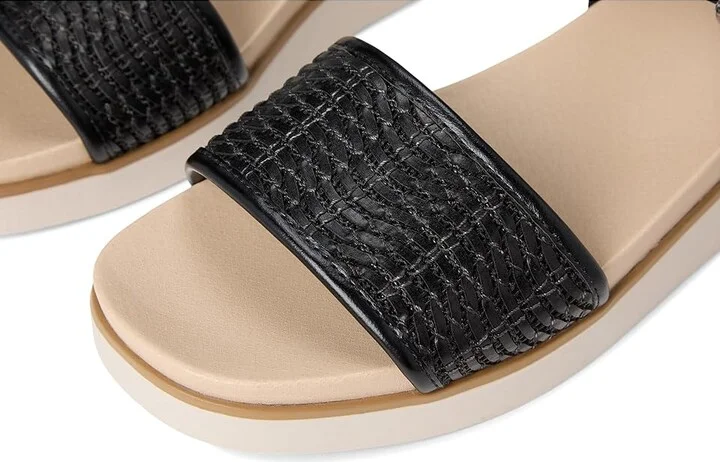 LifeStride Gillian2 Women's Sandals Black Faux Leather : 7.5 M (B) - Image 7