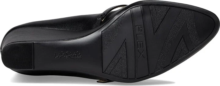 LifeStride Gio MJ 2 Women's Flat Shoes Black : 11 W (C), Leather/Synthetic - Image 3