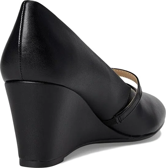 LifeStride Gio MJ 2 Women's Flat Shoes Black : 11 W (C), Leather/Synthetic - Image 4