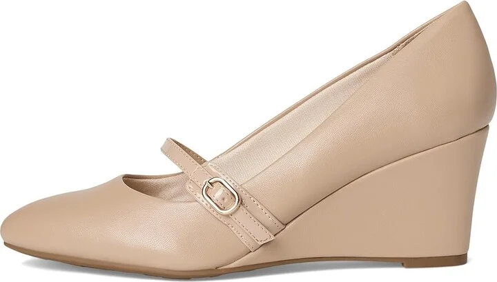 LifeStride Gio MJ 2 Women's Flat Shoes Tender Taupe : 8 W (C), Leather/Synthetic - Image 6