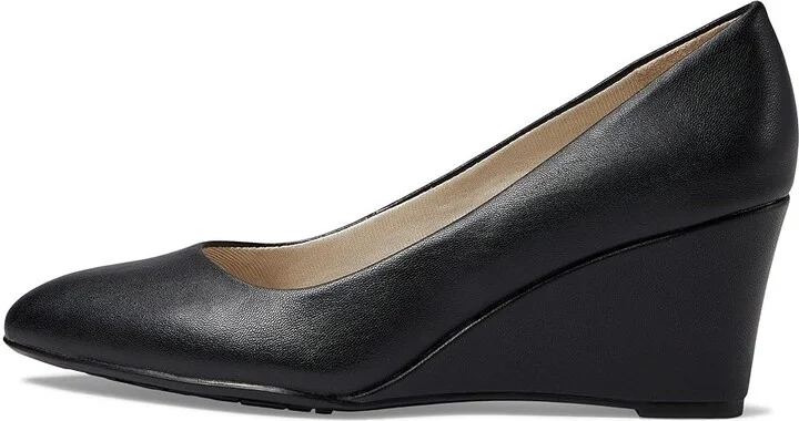 LifeStride Gio Wedge Women's Shoes Black : 9.5 W (C), Synthetic - Image 5