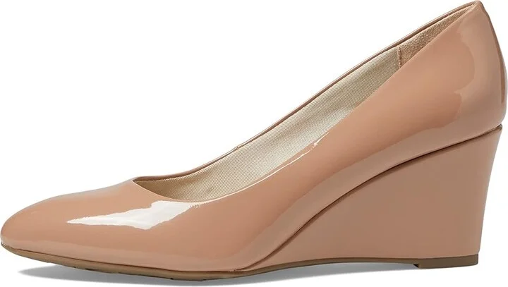 LifeStride Gio Wedge Women's Shoes Desert Nude : 9.5 M (B), Synthetic - Image 5