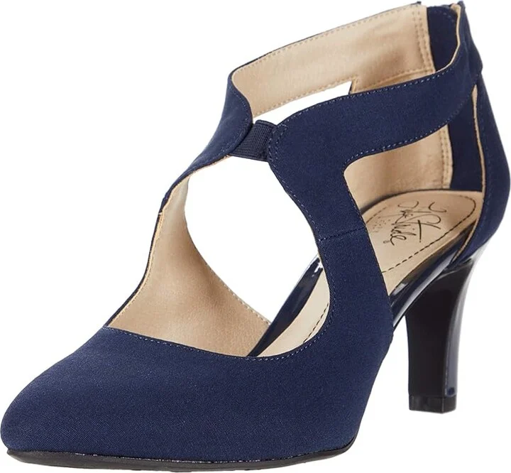 LifeStride Giovanna 2 Women's Shoes Navy : 9.5 W (C), Textile - Image 2