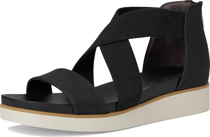 LifeStride Giselle Women's Sandals Black : 5 M (B), Leather - Image 5