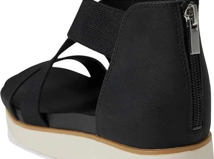 LifeStride Giselle Women's Sandals Black : 5 M (B), Leather - Image 7