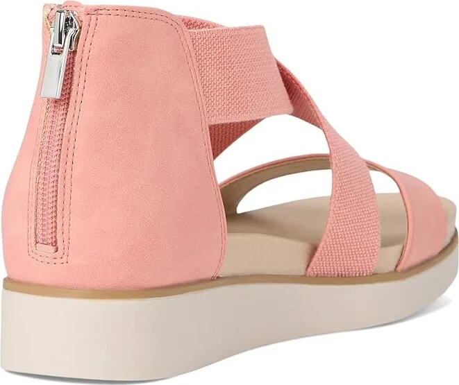 LifeStride Giselle Women's Sandals Coral Pink Faux Leather : 7.5 M (B) - Image 4