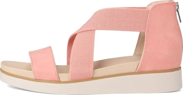 LifeStride Giselle Women's Sandals Coral Pink Faux Leather : 7.5 M (B) - Image 6