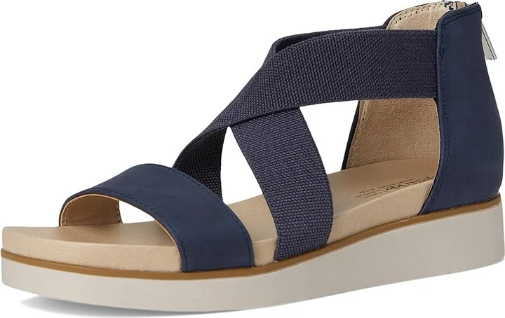 LifeStride Giselle Women's Sandals Lux Navy Faux Leather : 6.5 W (C) - Image 5