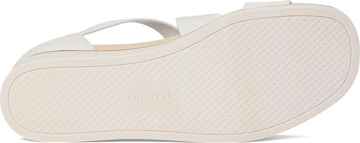 LifeStride Giselle Women's Sandals Stone : 6.5 W (C), Leather - Image 3