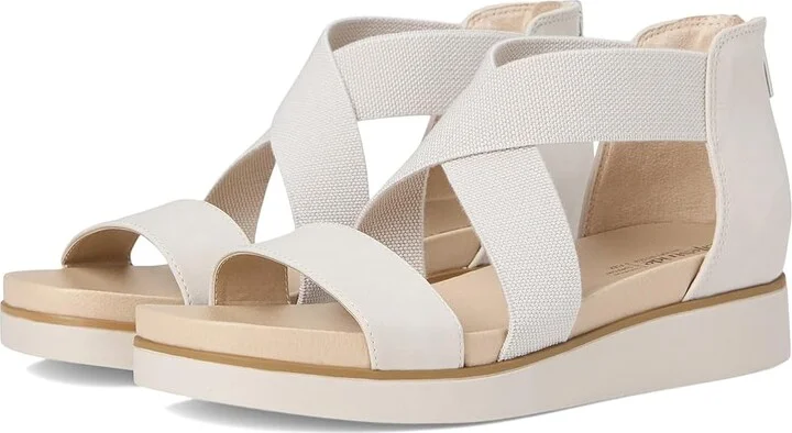 LifeStride Giselle Women's Sandals Stone : 6.5 W (C), Leather