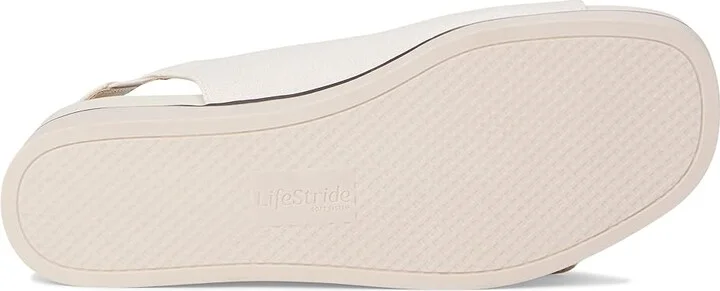LifeStride Goodie Women's Sandals Bone Faux Leather : 10 M (B) - Image 3