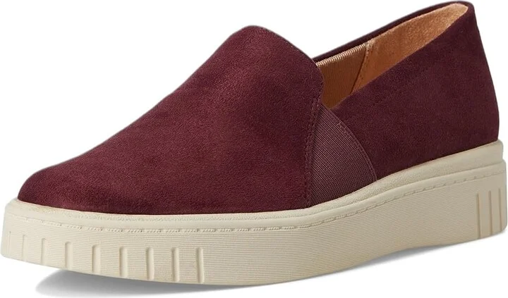 LifeStride Grandeur Loafer/Moc Shoes Women's Flat Shoes Berry Wine : 6.5 W (C), Synthetic - Image 5