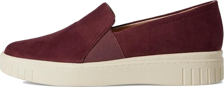 LifeStride Grandeur Loafer/Moc Shoes Women's Flat Shoes Berry Wine : 6.5 W (C), Synthetic - Image 6