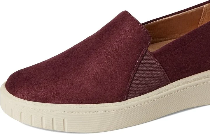 LifeStride Grandeur Loafer/Moc Shoes Women's Flat Shoes Berry Wine : 6.5 W (C), Synthetic - Image 7