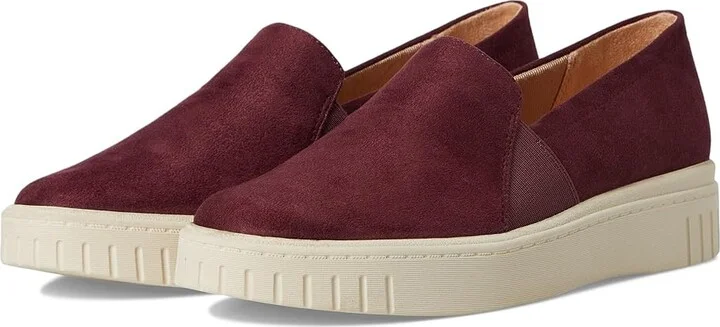 LifeStride Grandeur Loafer/Moc Shoes Women's Flat Shoes Berry Wine : 6.5 W (C), Synthetic