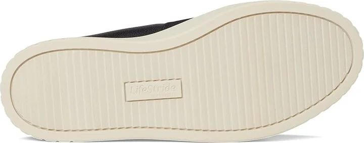 LifeStride Grandeur Loafer/Moc Shoes Women's Flat Shoes Black Microsuede : 11 M (B), Synthetic - Image 3
