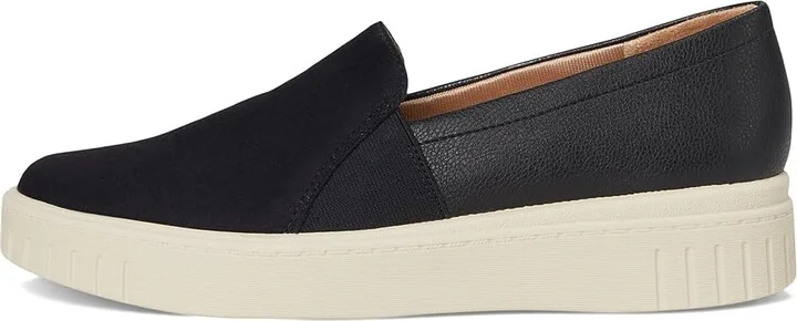 LifeStride Grandeur Loafer/Moc Shoes Women's Flat Shoes Black Microsuede : 11 M (B), Synthetic - Image 6