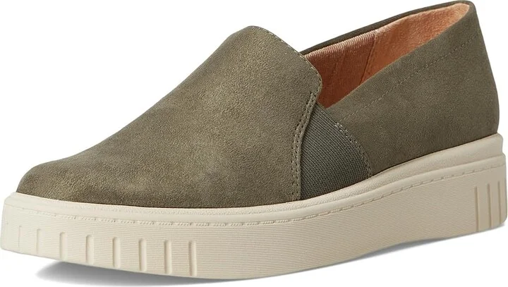 LifeStride Grandeur Loafer/Moc Shoes Women's Flat Shoes Sage Green : 6 W (C), Synthetic - Image 5