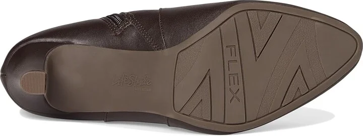 LifeStride Guild 2 Women's Boots Dark Chocolate : 8.5 M (B), Leather - Image 3