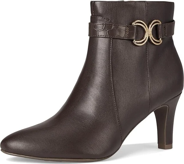 LifeStride Guild 2 Women's Boots Dark Chocolate : 8.5 M (B), Leather - Image 5