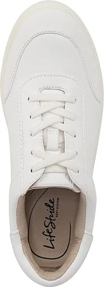 LifeStride Happy Hour Oxfords Women's Shoes White : 7.5 M (B), Synthetic - Image 2
