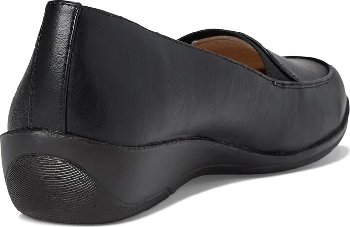 LifeStride Ida Women's Flat Shoes Black : 9 W (C), Leather - Image 4