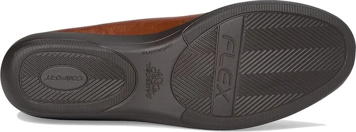 LifeStride Ida Women's Flat Shoes Walnut Brown : 5.5 M (B), Leather - Image 3
