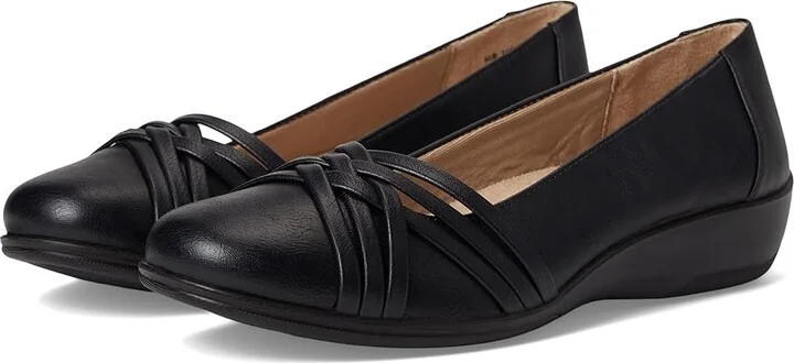 LifeStride Incredible Women's Shoes Black Synthetic : 9 W (C)