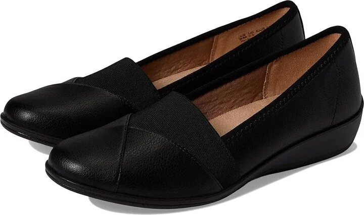 LifeStride Intro Women's Shoes Black : 9.5 W (C), Synthetic