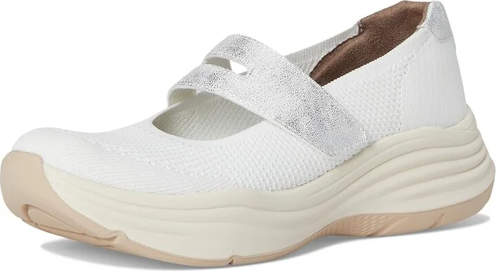 LifeStride Intuition Knit Mary Jane Shoes Women's Shoes Bright White : 9 W (C) - Image 5