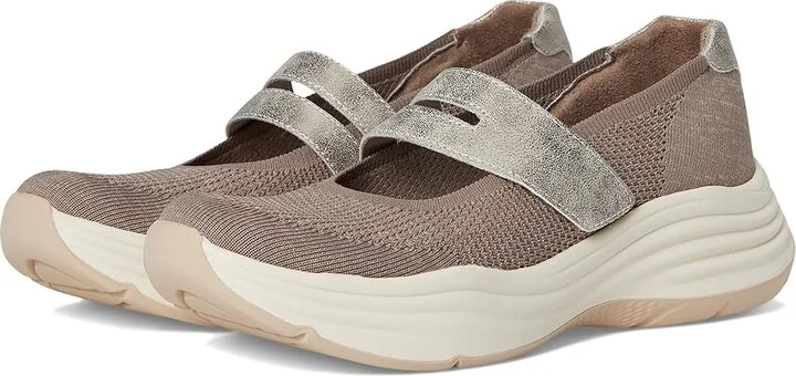 LifeStride Intuition Knit Mary Jane Shoes Women's Shoes Latte/Simply Taupe : 10 W (C)