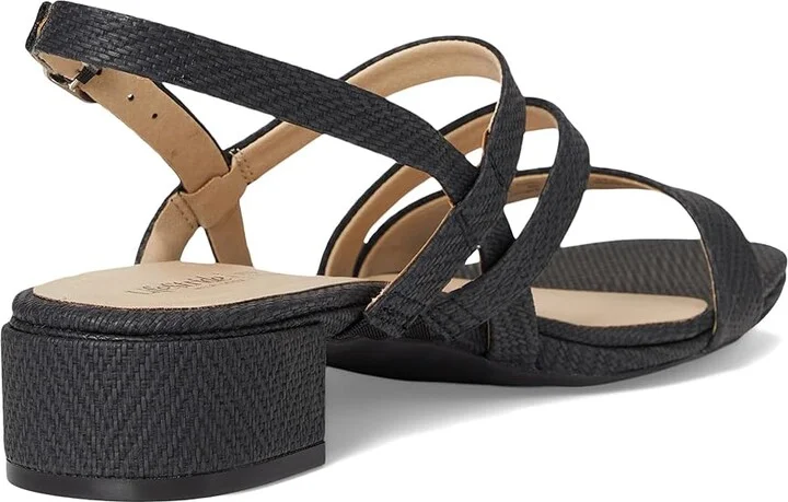 LifeStride Janet Women's Sandals Black Faux Leather : 8 M (B), Synthetic - Image 4