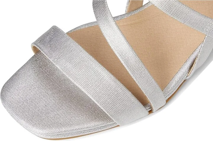 LifeStride Janet Women's Sandals Silver Faux Leather : 6.5 M (B), Synthetic - Image 7