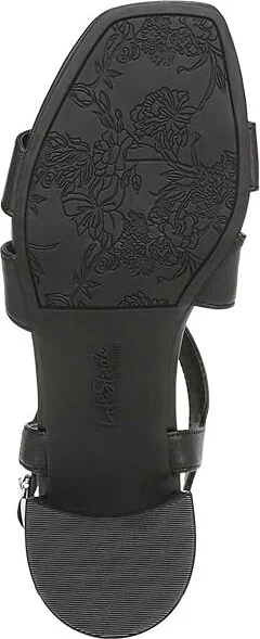 LifeStride Jordan Strappy Heeled Sandals Women's Sandals Black : 6 M (B), Leather/Rubber - Image 3