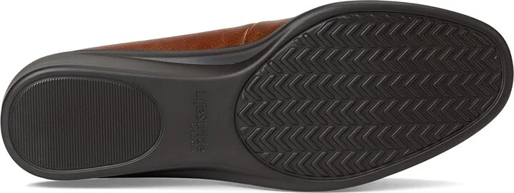 LifeStride Jorie Skimmers Women's Flat Shoes Walnut Faux Leather : 6 M (B) - Image 3