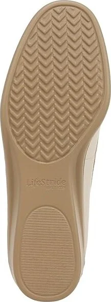 LifeStride Jovial Bit Slip-On Women's Flat Shoes Bone : 9 M (B), Synthetic - Image 3