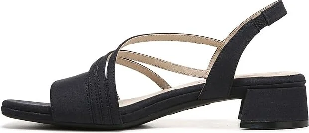LifeStride Joy 2 Strappy Sandals Women's Sandals Navy Synthetic : 7.5 W (C), Rubber - Image 5