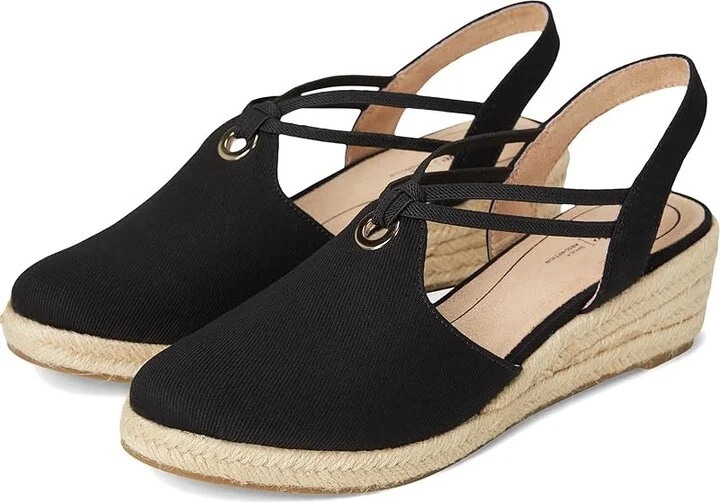 LifeStride Kennedy Women's Boots Black Canvas : 9 M (B), Canvas/Textile