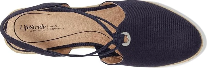 LifeStride Kennedy Women's Boots Lux Navy Canvas : 8 M (B), Canvas/Textile - Image 2