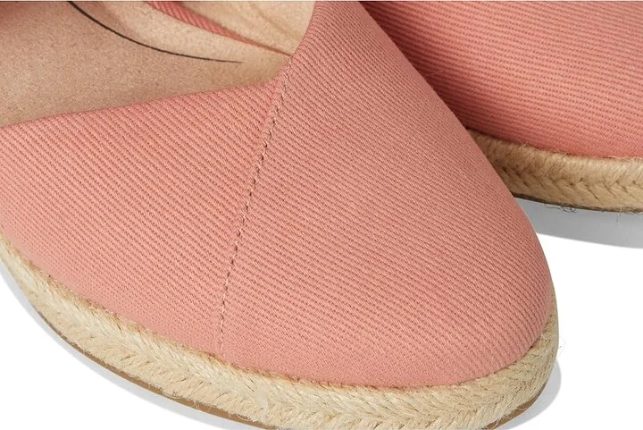 LifeStride Kimball Women's Sandals Coral Pink Fabric : 10 W (C), Canvas/Textile - Image 7