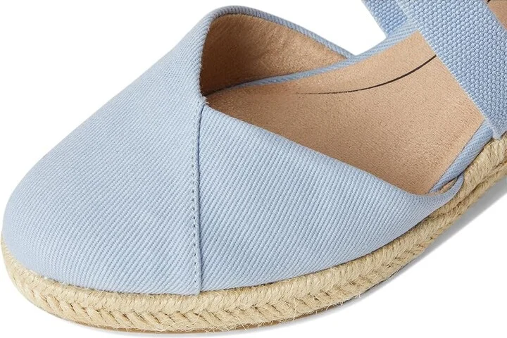 LifeStride Kimball Women's Sandals Ice Blue Fabric : 11 M (B), Canvas/Textile - Image 7