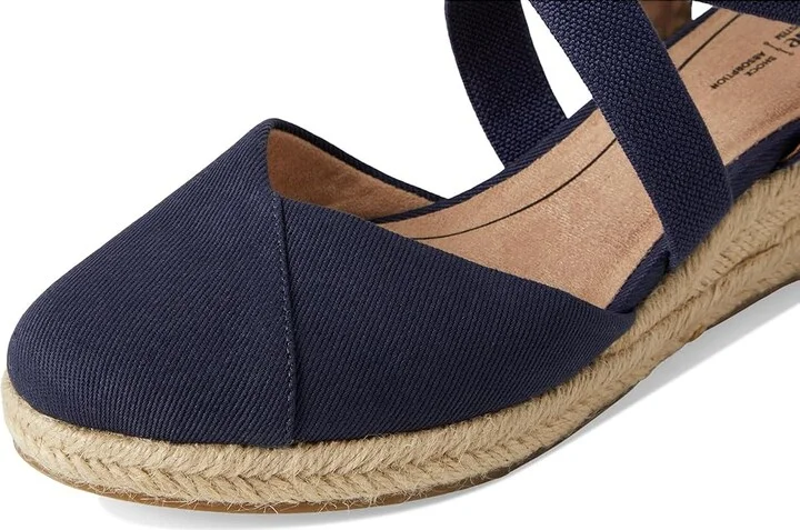 LifeStride Kimball Women's Sandals Lux Navy Canvas : 11 W (C), Canvas/Textile - Image 7