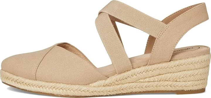 LifeStride Kimball Women's Sandals Tender Taupe Fabric : 11 M (B), Canvas/Textile - Image 6