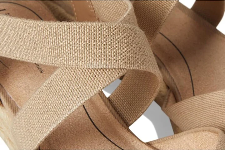 LifeStride Kimball Women's Sandals Tender Taupe Fabric : 11 M (B), Canvas/Textile - Image 7