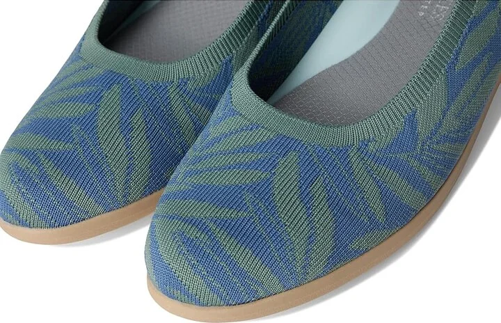 LifeStride Kit 2 Skimmers Women's Flat Shoes Elemental Blue Knit Fabric : 6 M (B) - Image 7