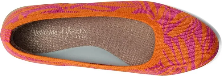 LifeStride Kit 2 Skimmers Women's Flat Shoes Paradise Pink Knit Fabric : 5 M (B) - Image 2
