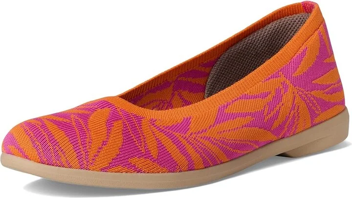 LifeStride Kit 2 Skimmers Women's Flat Shoes Paradise Pink Knit Fabric : 5 M (B) - Image 5
