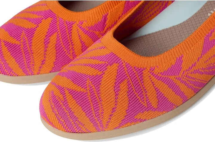 LifeStride Kit 2 Skimmers Women's Flat Shoes Paradise Pink Knit Fabric : 5 M (B) - Image 7